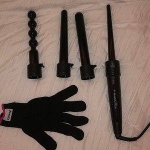 Never Used 4 in 1 curling wand